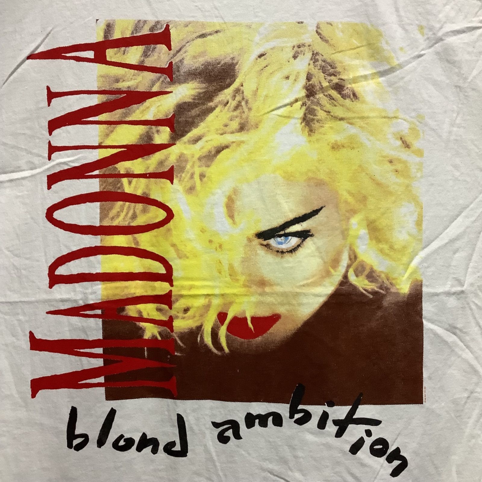 MADONNA Tシャツ XLサイズ Lサイズ マドンナ BLOND AMBITION WORLD 