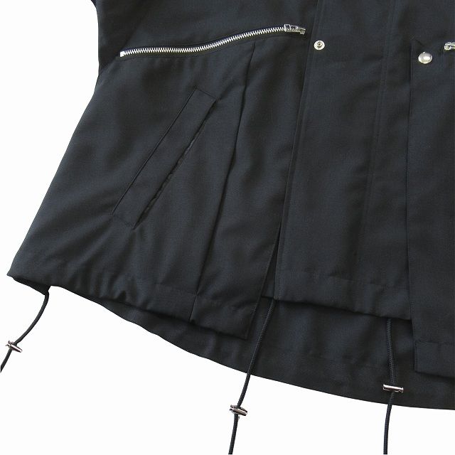 Tamme 22SS MK3 JACKET 黒22S0014 サイズ1 美品 22SS タム Tamme 