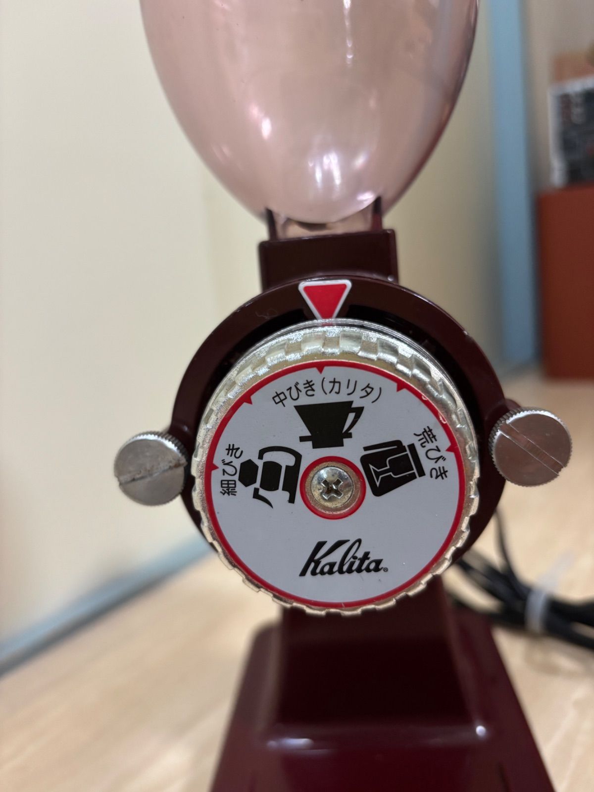 Kalita カリタ ナイスカットミル KH-100 レッド 電動コーヒー