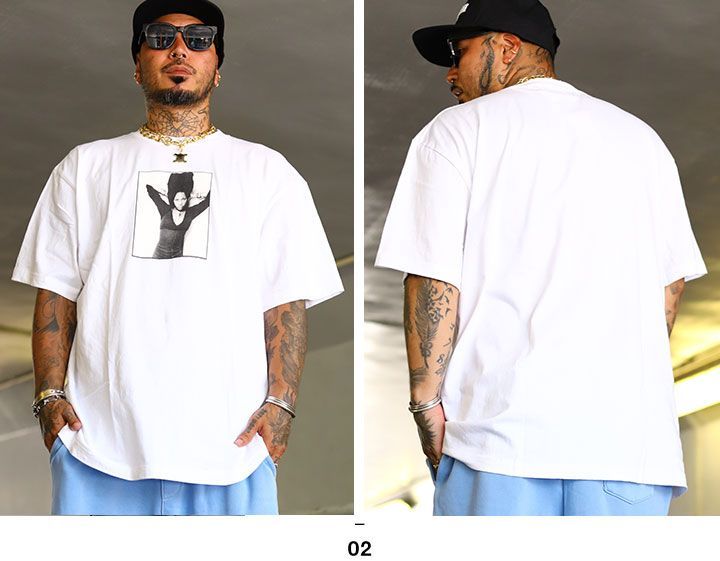 ETHR OF 93 半袖Tシャツ DESIGNED WORLD HIPHOP Tシャツ 半袖 メンズ 黒 白 大きいサイズ