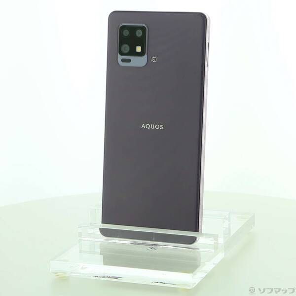 K427 SoftBankSIMフリー　AQUOS zero6 A102SH 中古品〕 AQUOS zero6 128GB パープル A102SH Softbank SIM