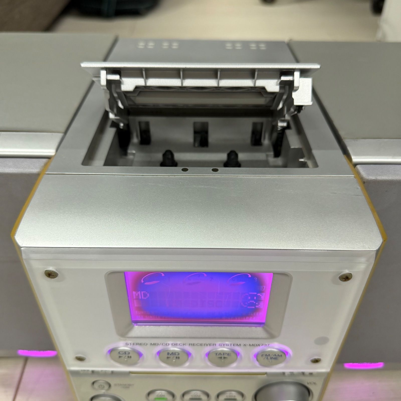 パイオニア Pioneer コンポ スピーカー X-MDX737 - メルカリ