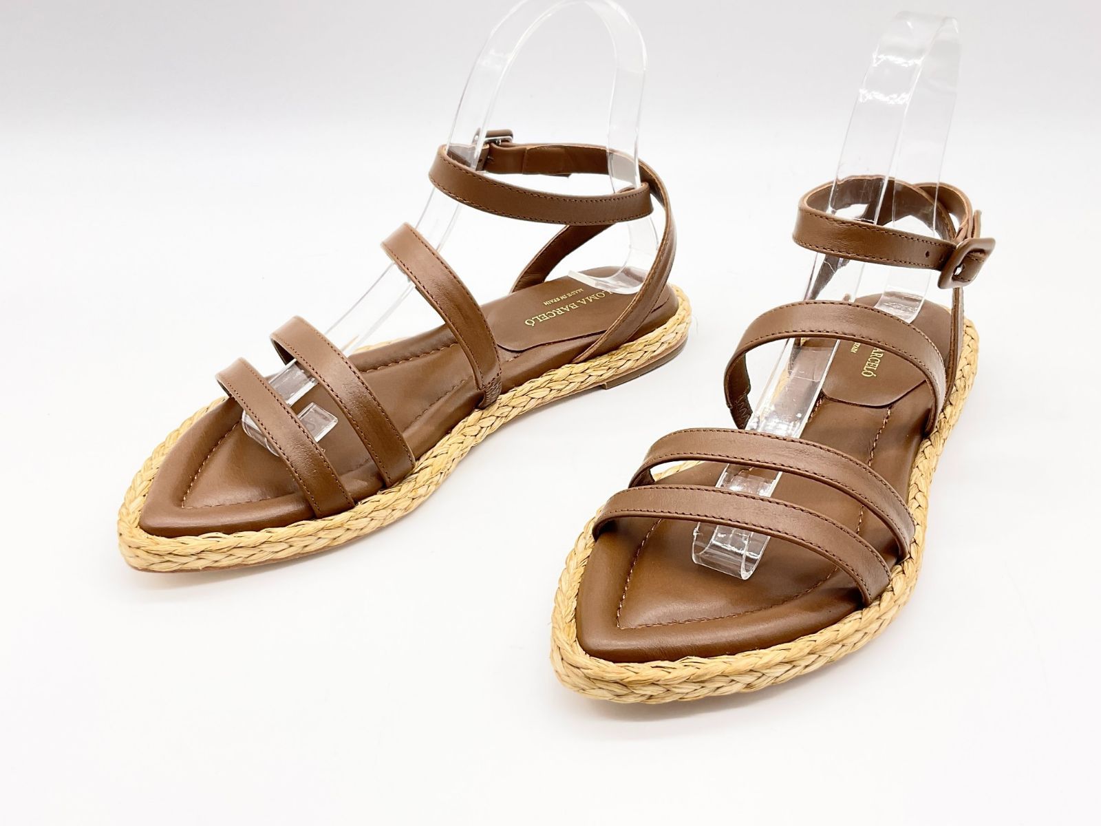 新品 PALOMA BARCELO パルマバルセロ 36 ブラウン アンクル