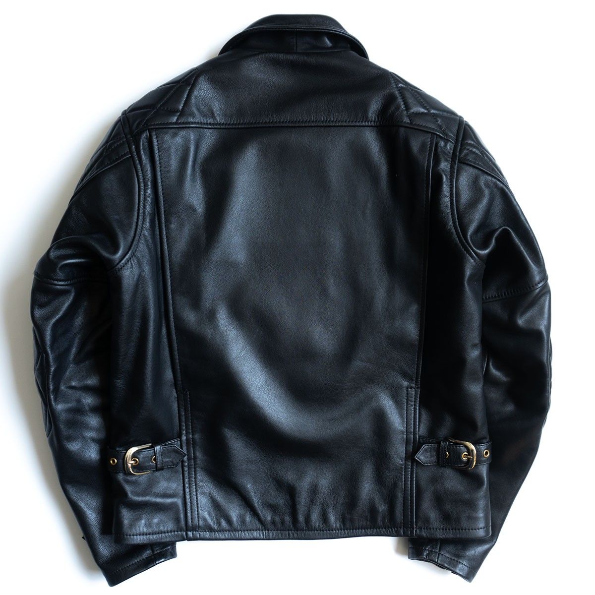 カドヤ KADOYA レザー ライダースジャケット 黒 パデッド カドヤ KADOYA レザー ライダースジャケット 黒 パデッド 2WAY 【公式