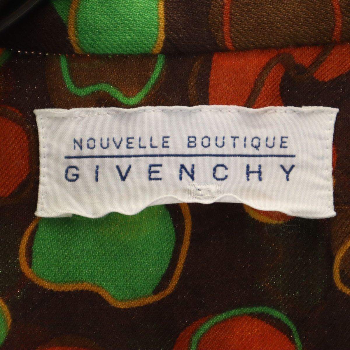 古着 GIVENCHY ジバンシィ 90s シルクブレンド オールド 長袖 シャツ 10 ブラウン レディース GIVENCHY ジバンシィ 90s シルクブレンド オールド 長袖 シャツ 10
