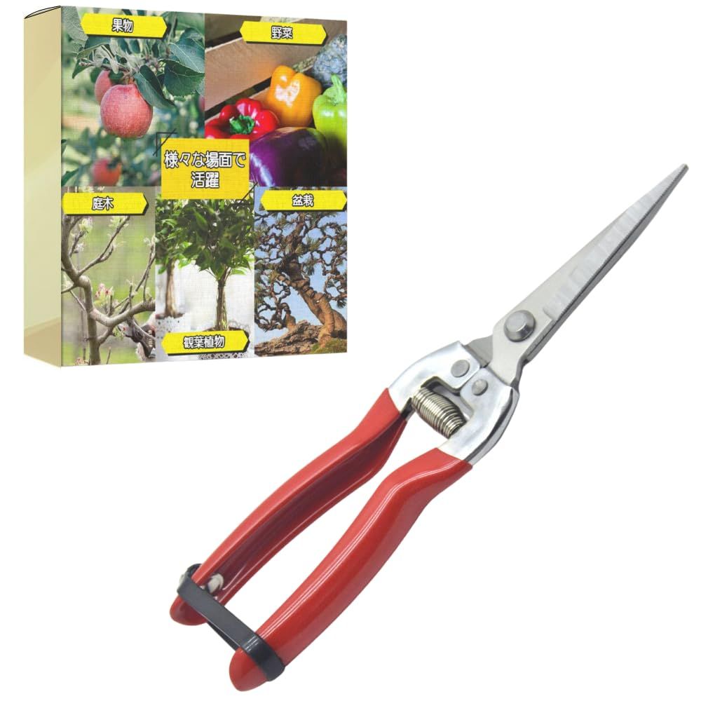 剪定鋏 剪定ばさみ 園芸用接ぎ木工具 果樹枝切り鋏 果物摘み工具 園芸