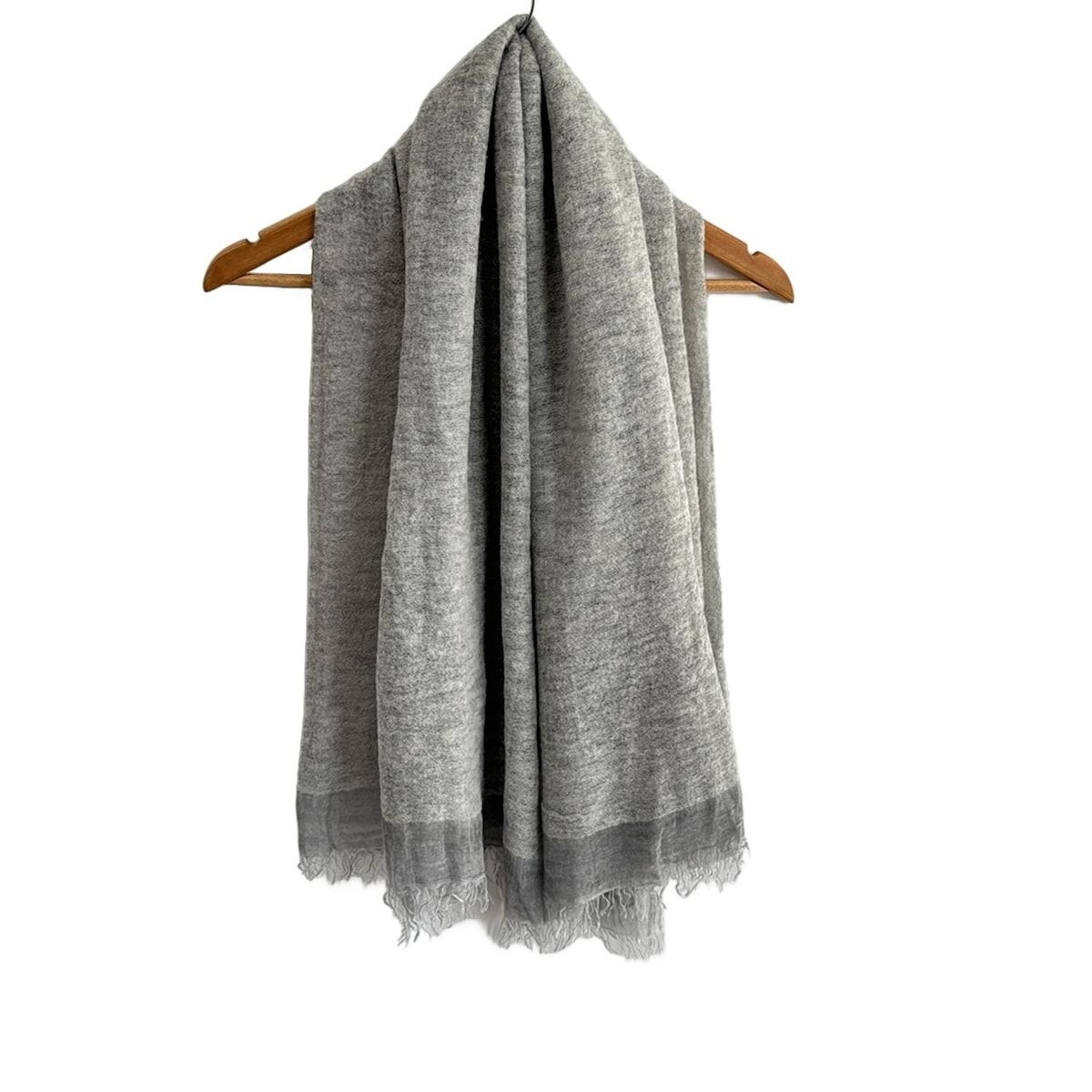 美品✨ マックスマーラ マフラー カシミヤ フォックスファー 白タグ