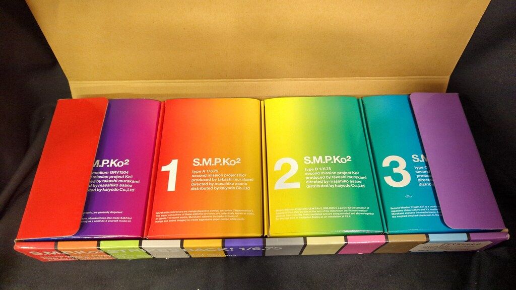 海洋堂 SECOND MISSION PROJECT KO2 村上隆 S.M.P.K.02 STRIKES BACK