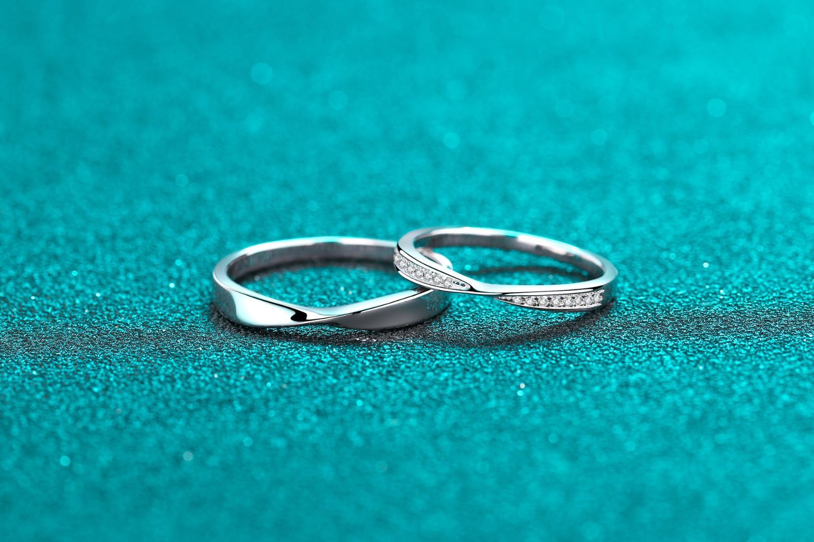 リング 指輪 モアサナイト 0.064ct シルバー925 女性用リング