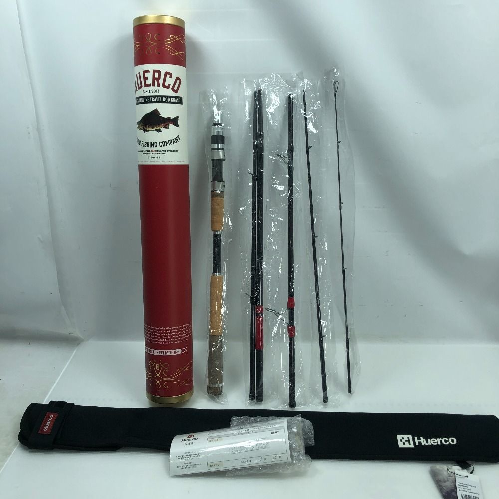 ΣΣ HUERCO フエルコ GT906-6S ケース・竿袋付き ルアーロッド 目立った傷や汚れなし ΣΣ HUERCO フエルコ GT906-6S ケース・竿袋付き ルアーロッド