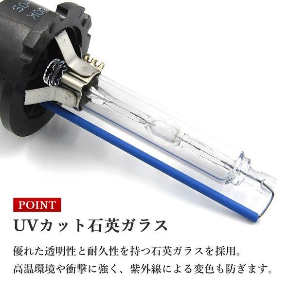 HIDバルブ D4S 12V 35W HID ヘッドライト バーナー キセノン 6000K