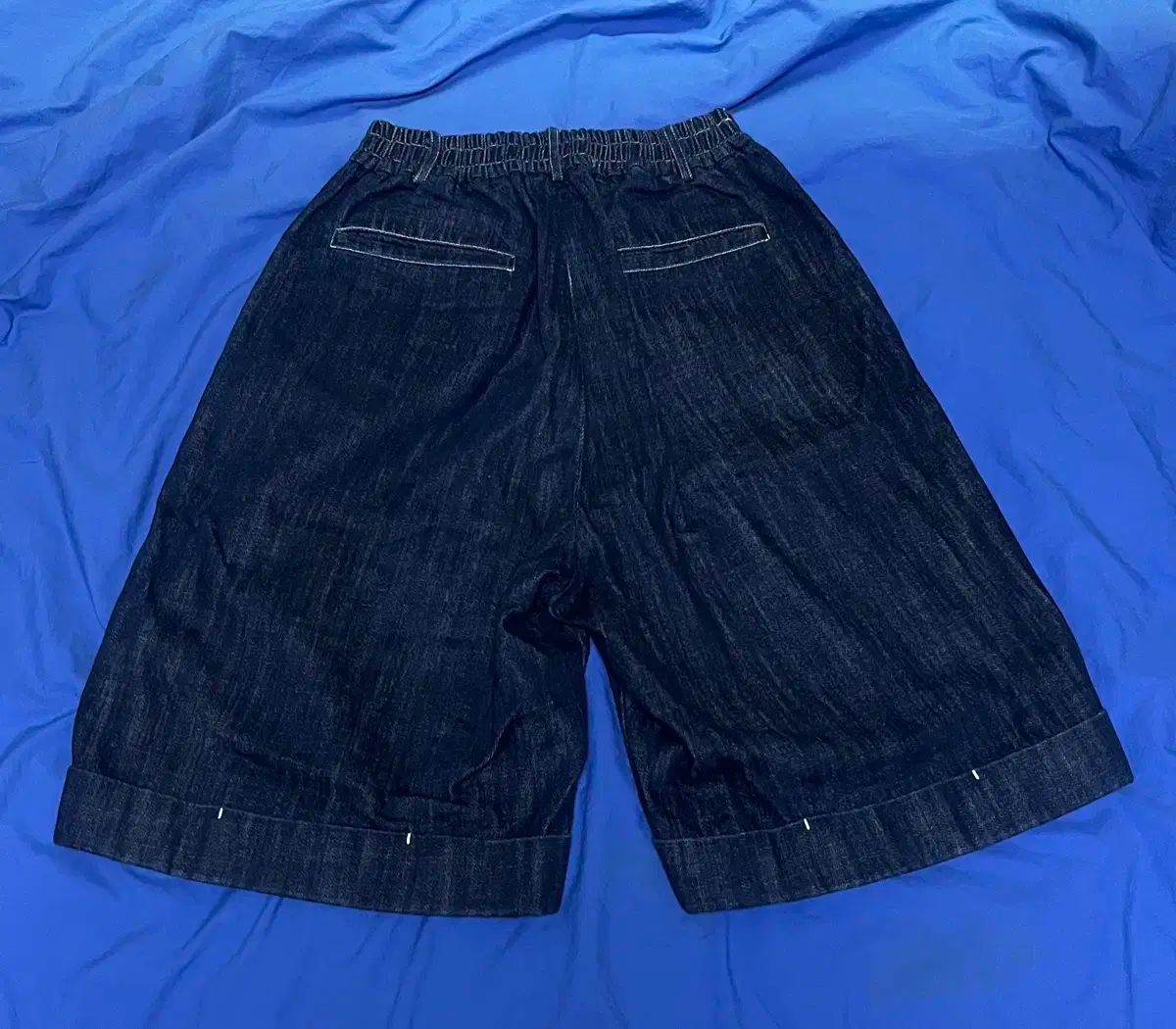 M youth ユース 生デニム バミューダ パンツ