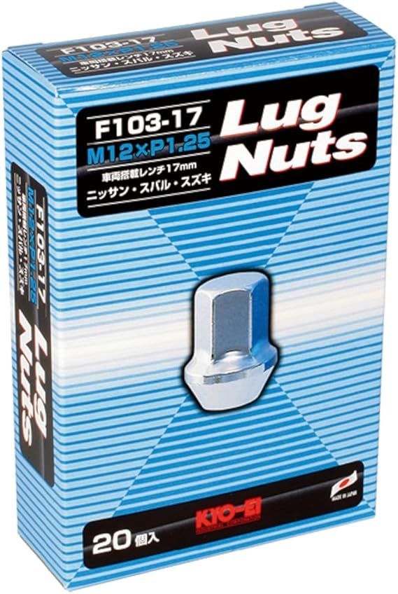 KYO-EI [ 協永産業 ] ラグナット [ 個数:20個入 ] [ 袋タイプ 17HEX ] M12 x P1.25 F103-17-20P