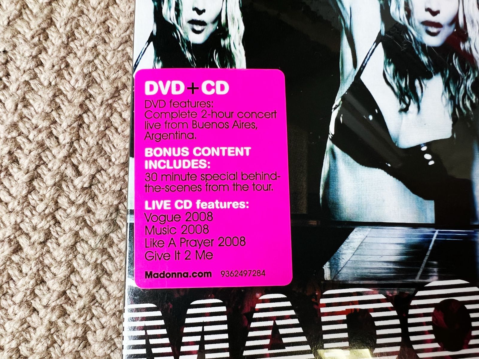 Madonna MUSIC マドンナ　限定盤　ピンク　新品未開封 Madonna MUSIC マドンナ 限定盤 ピンク 新品未開封 Amazon.com