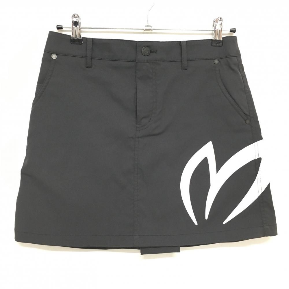マスターバニー スカート ダークグレー×白 レディース 1(M) ゴルフ