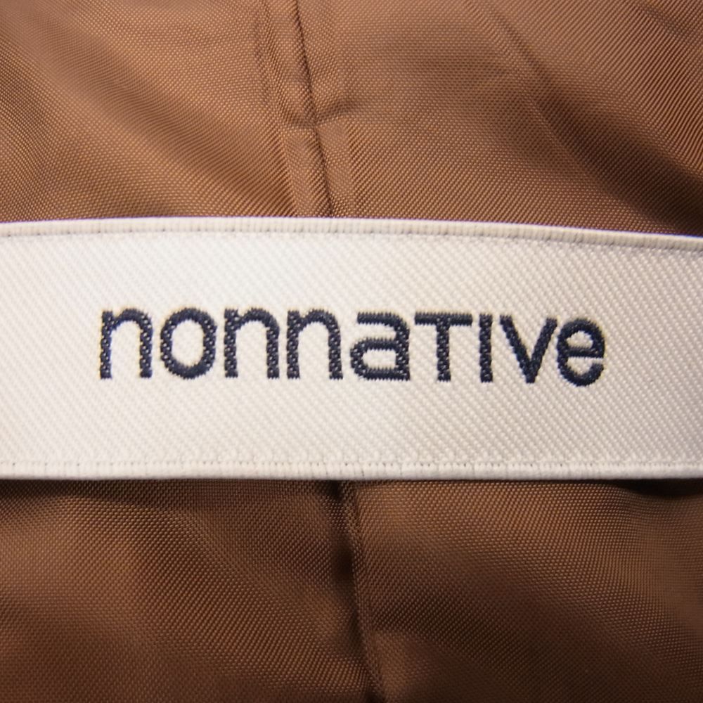 nonnative ノンネイティブ ピーコート NN-JU3804 SAILOR COAT NZ W/N LIGHT BEAVER WITH  GORE-TEX INFINIUM Pコート ブラウン系 1【中古】