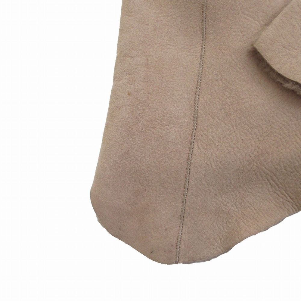 SOV. DOUBLE STANDARD CLOTHING ダブルスタンダードクロージング フーデット ムートンベスト ニット切替 サイズS レディース 【中古】 SOV. DOUBLE STANDARD CLOTHING ダブルスタンダードクロージング