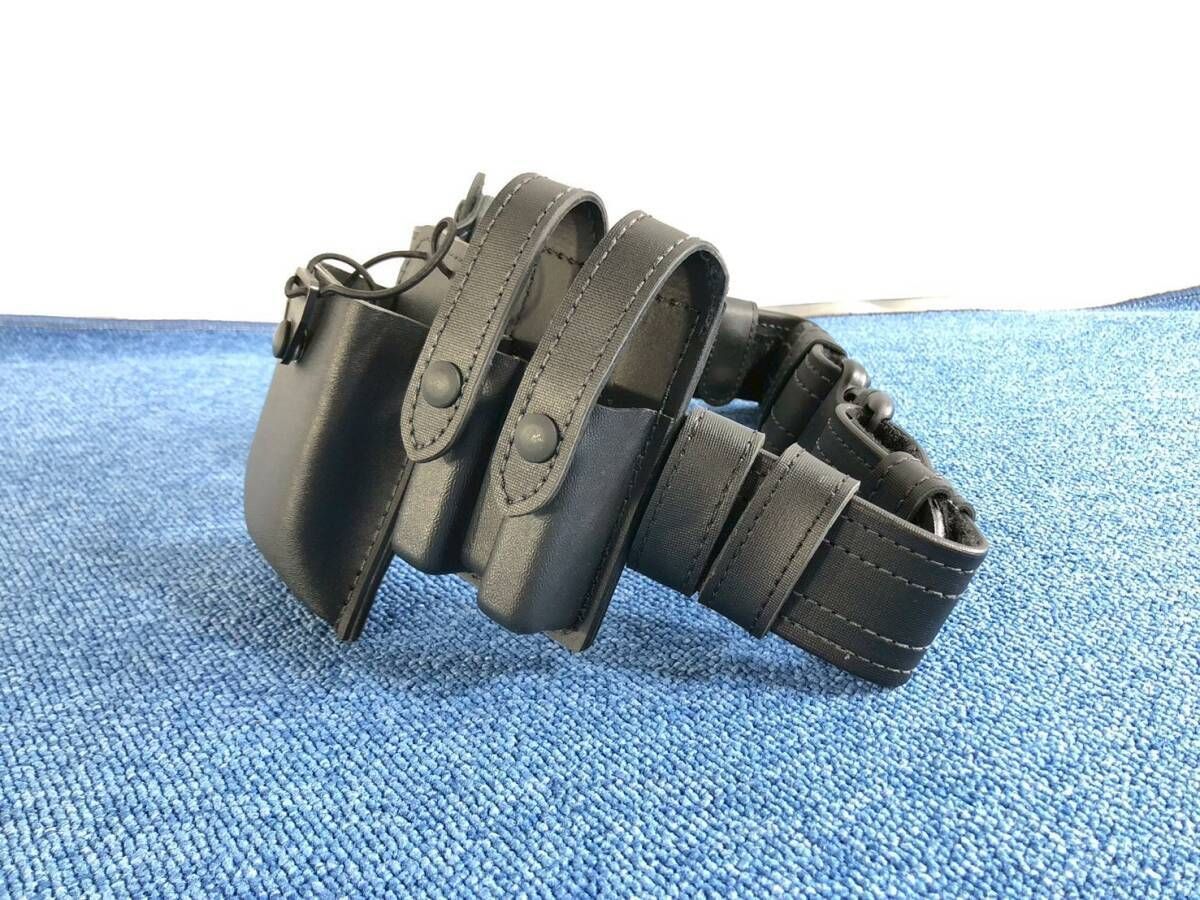 米軍放出品】未使用品 サファリランド ポリスベルト6点セット XS