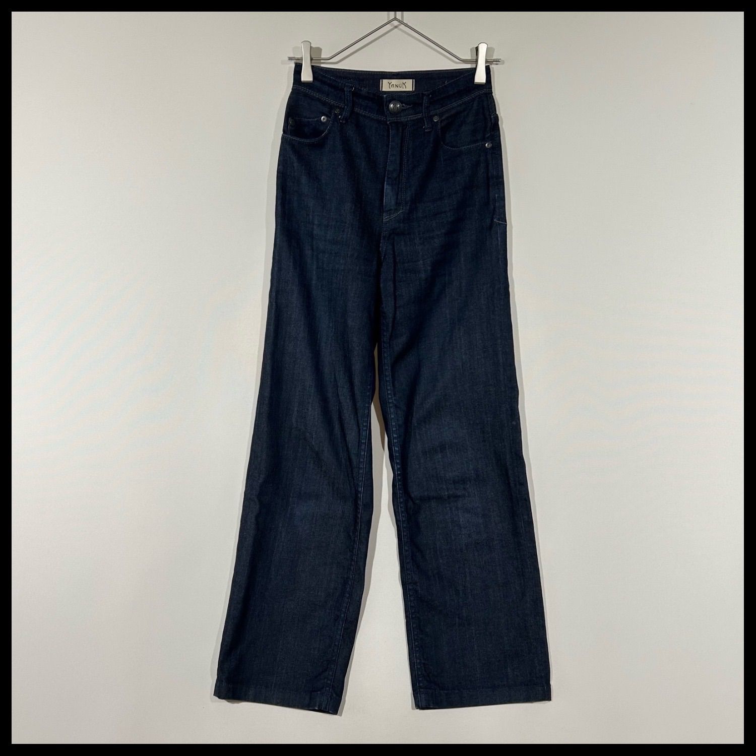 ヤヌーク　リリス　ワイドストレートデニム　ワンウォッシュ　サイズ24 imgrc0093692280.jpg