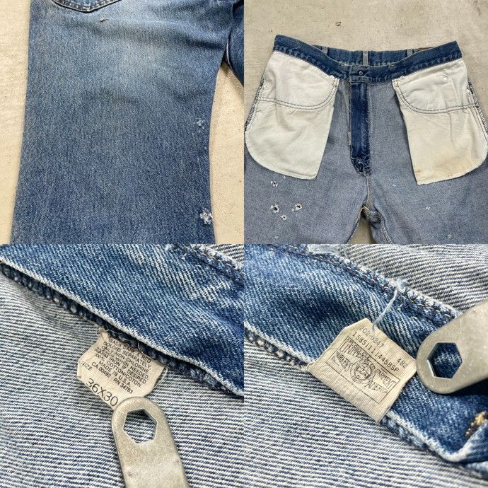 m*s様 Lee メンズ　デニムパンツ　70,s 80年代 USA製 Lee リー デニムパンツ 202 0347 メンズW33相当 - メルカリ