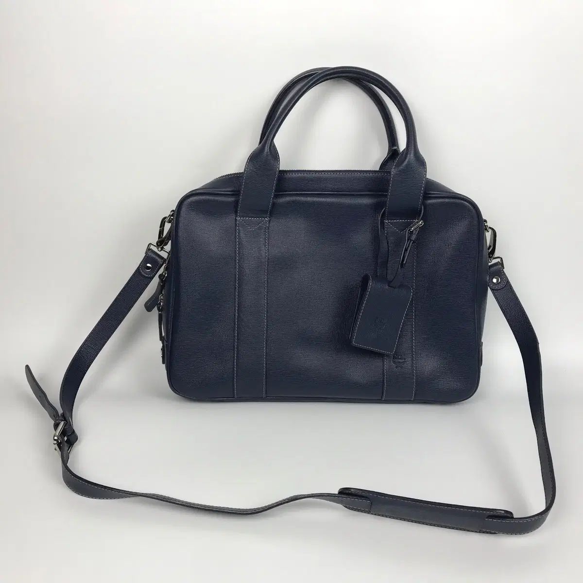 美品 BALLY トートバッグ 紺色 CRIMEY 肩掛け◎ A4収納 大容量 安い