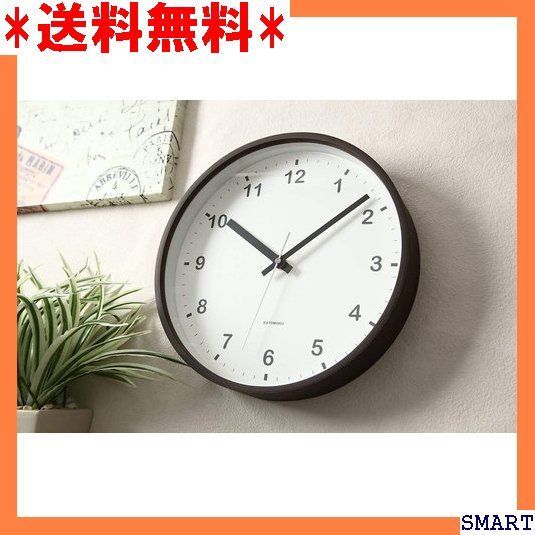 ☆大人気_Z042 KATOMOKU plywood wall clock ー 針 km-35M φ252mm