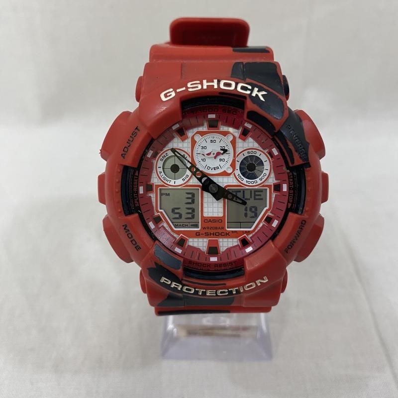 G-SHOCK ジーショック 腕時計 アナログ（手巻き） CASIO G-SHOCK GA-100JK 錦鯉 BlackEyePatch 腕時計 20気圧防水