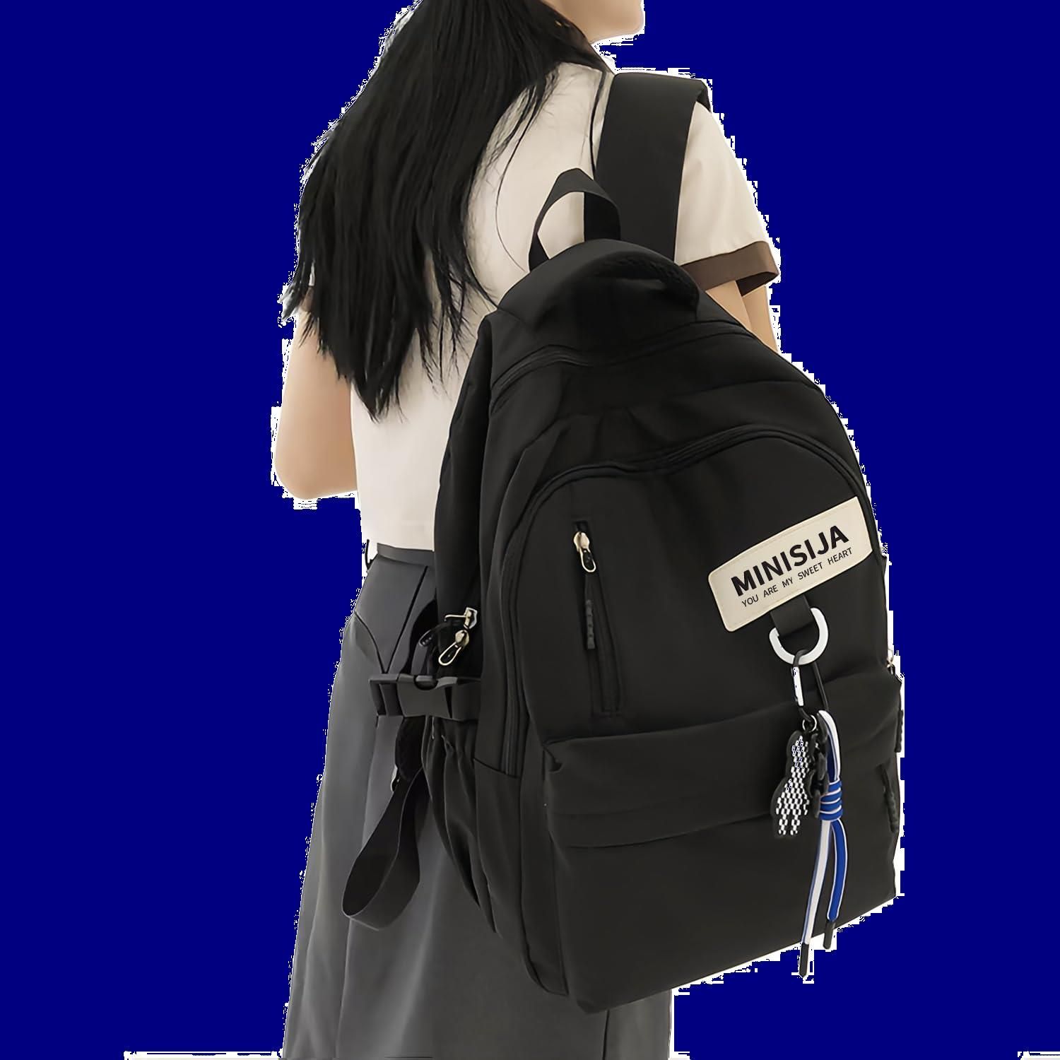男女兼用 おしゃれ 仕事用 通学 可愛い 旅行 通勤 出張 15.6インチPC 軽量 カバン バックパック ビジネスリュック ペンダン付き メンズ リュック リュック 防水 大容量 レディース リュックサ