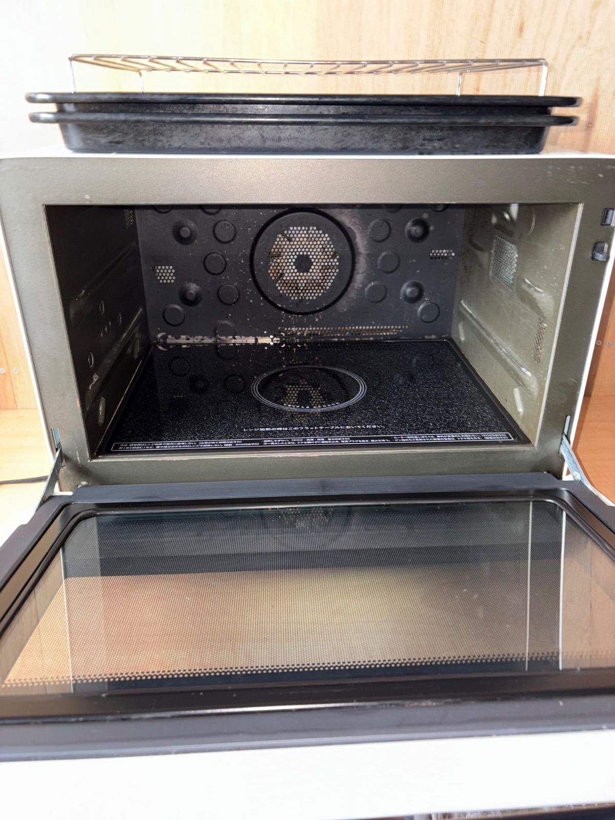 SHARP シャープ 電子レンジ オーブンレンジ RE-V100A-W 2019年製