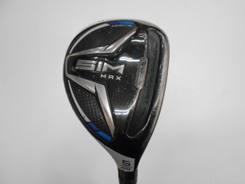 【即納】SIM MAX | 25 | S | TENSEI BLUE TM60 | 中古 | ユーティリティ | テーラーメイド