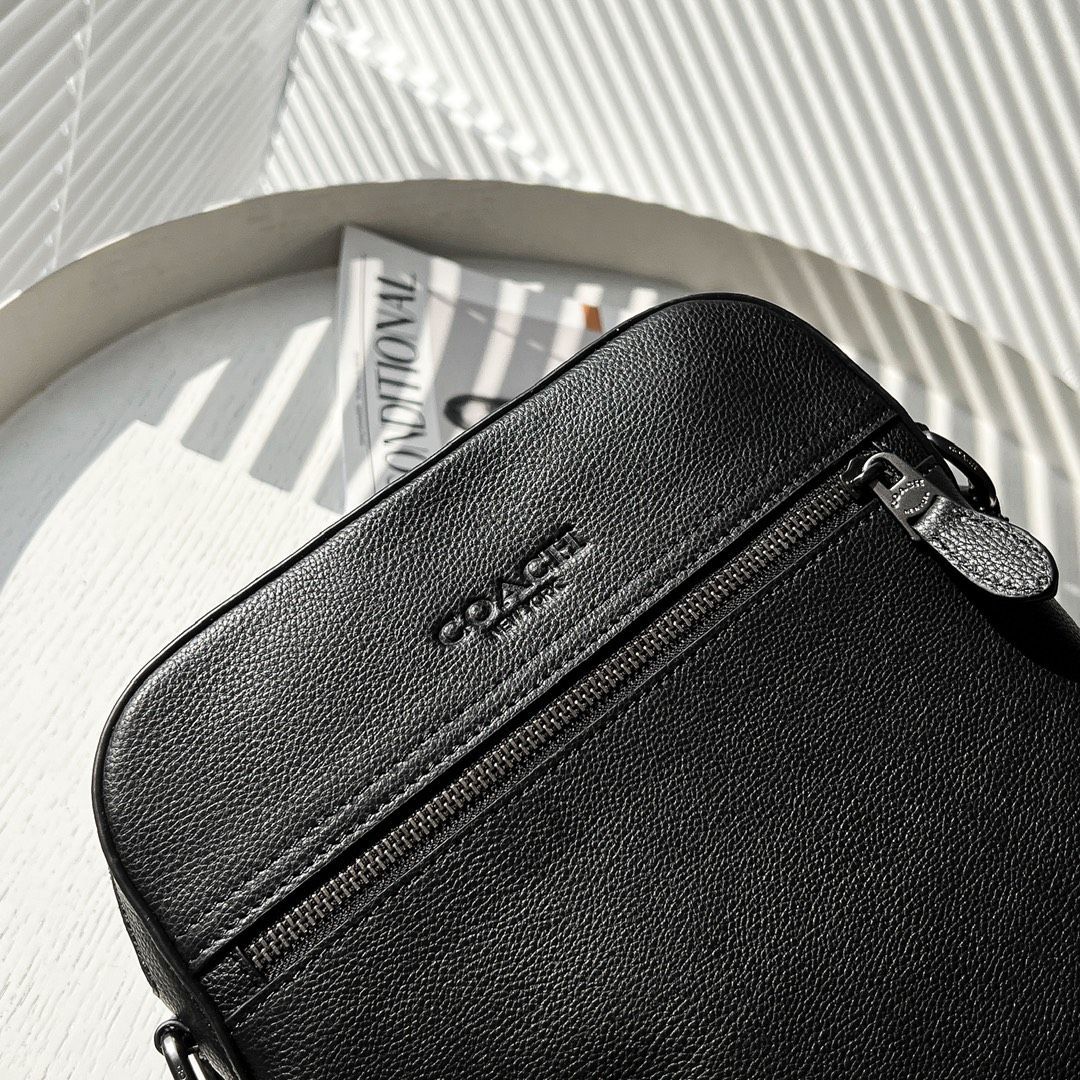COACH コーチ バッグ F68014 QB/BK メンズ ショルダーバッグ