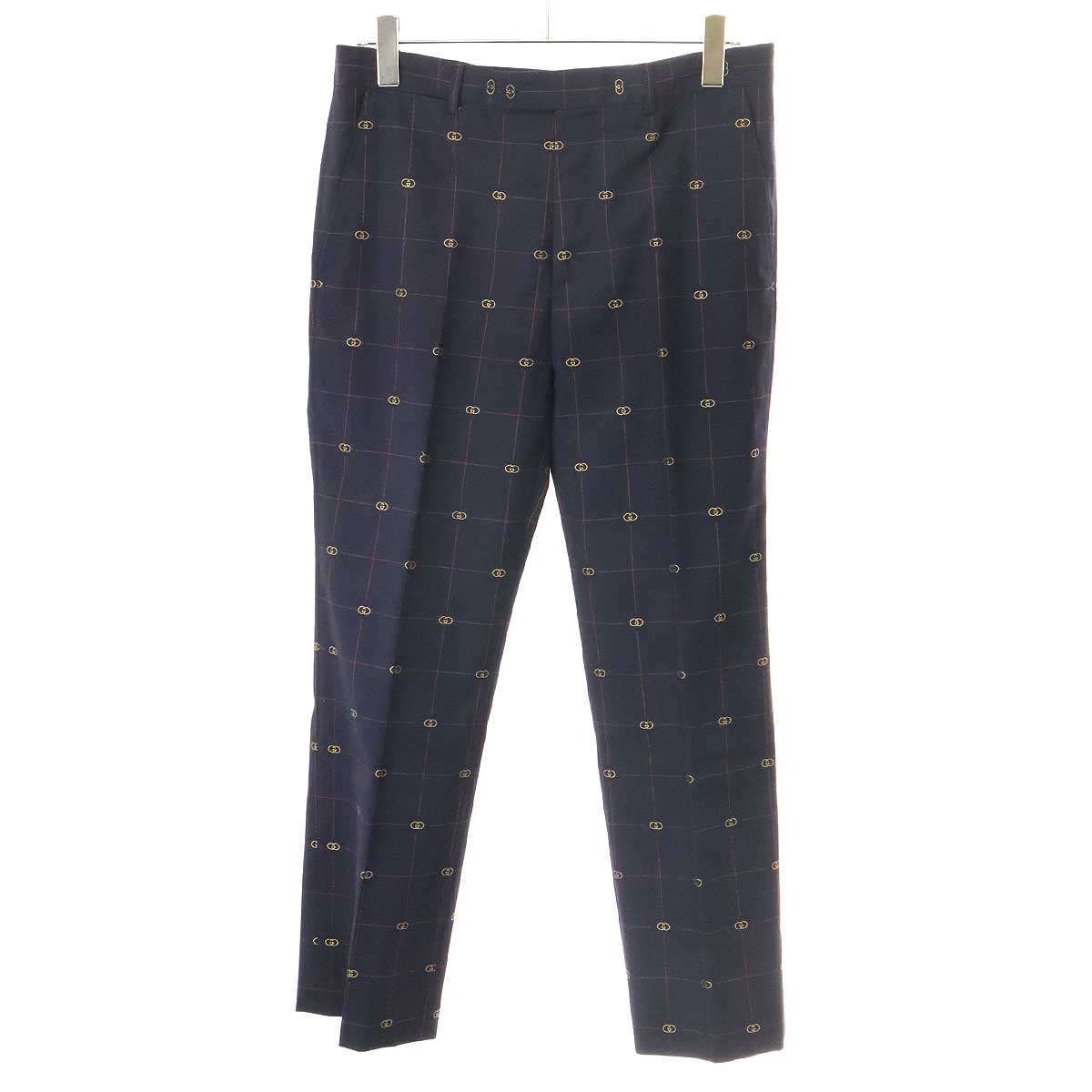 GUCCI グッチ GGチェックジャガードセットアップスーツ 645355 ZAF0S