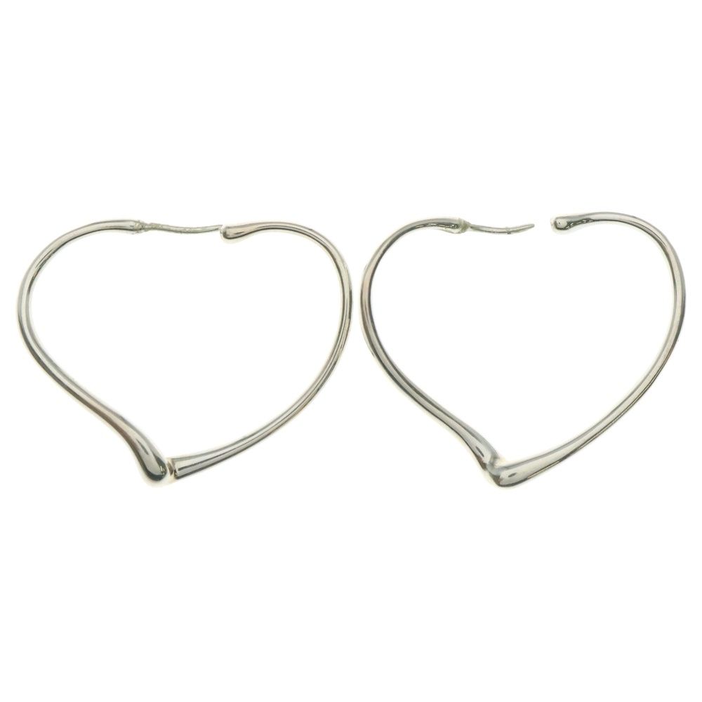 TIFFANY-Co ティファニー オープンハート ピアス Ag925 シルバー