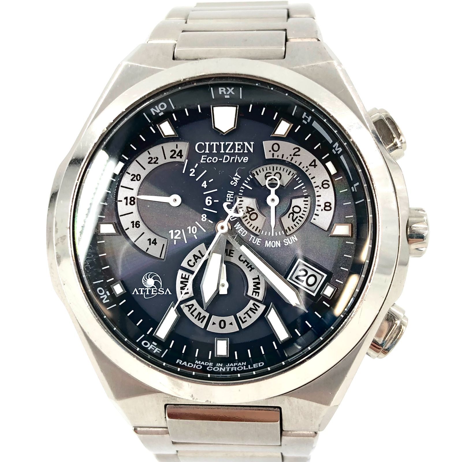 CITIZEN シチズン ATTESA アテッサ ECO-DRIVE エコドライブ E610