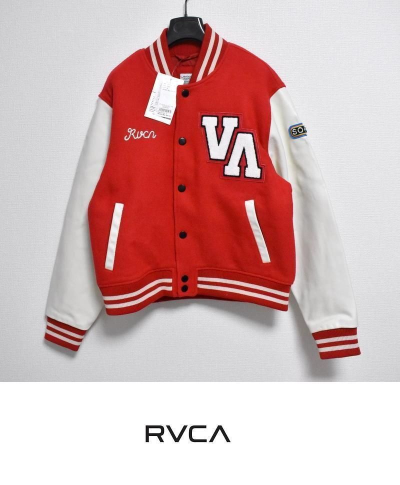 RVCA × EVAN MOCK 袖革 スタジャン S M 定価49500円 ルーカ - メルカリ