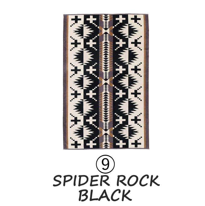 ペンドルトン PENDLETON ブランケット タオル バスタオル スパタオル ジャガード キャンプ 寝巻 毛布 総柄 エスニック おしゃれ かわいい 暖かい 気持ちいい カバー Oversized Jacquard Towels 天然素材