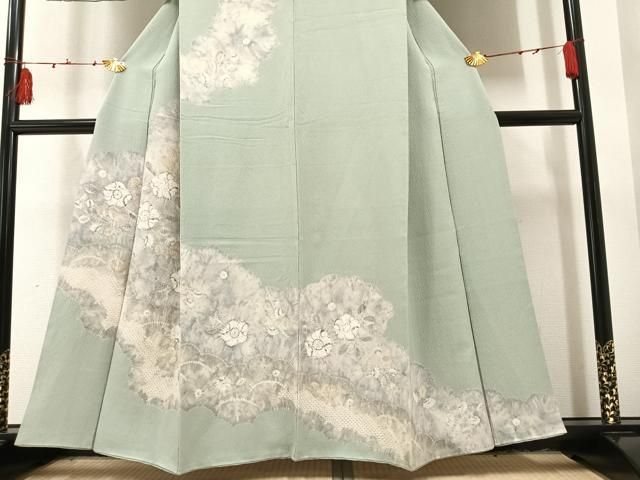 平和屋着物●訪問着　絞り　辻が花文　正絹　逸品　AAAY8665ph 平和屋着物○訪問着 絞り 辻が花文 正絹 逸品 AAAY8665ph - メルカリ
