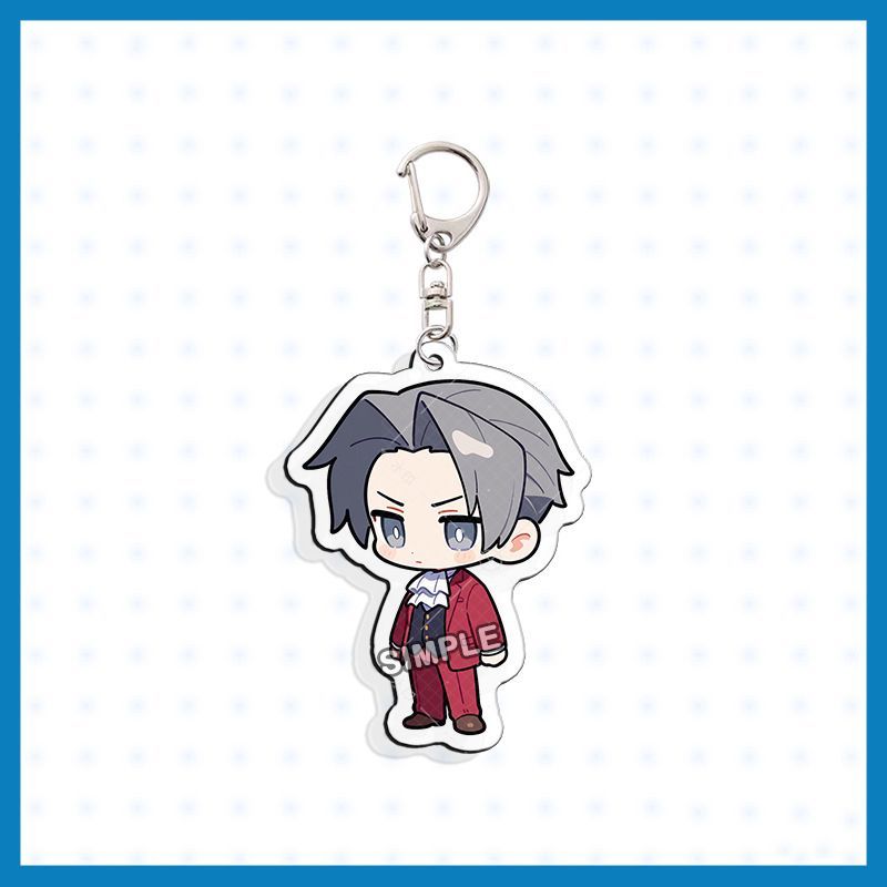 3個セット】 逆転裁判 キーホルダー 成歩堂龍一 王泥喜法介 御剣怜侍