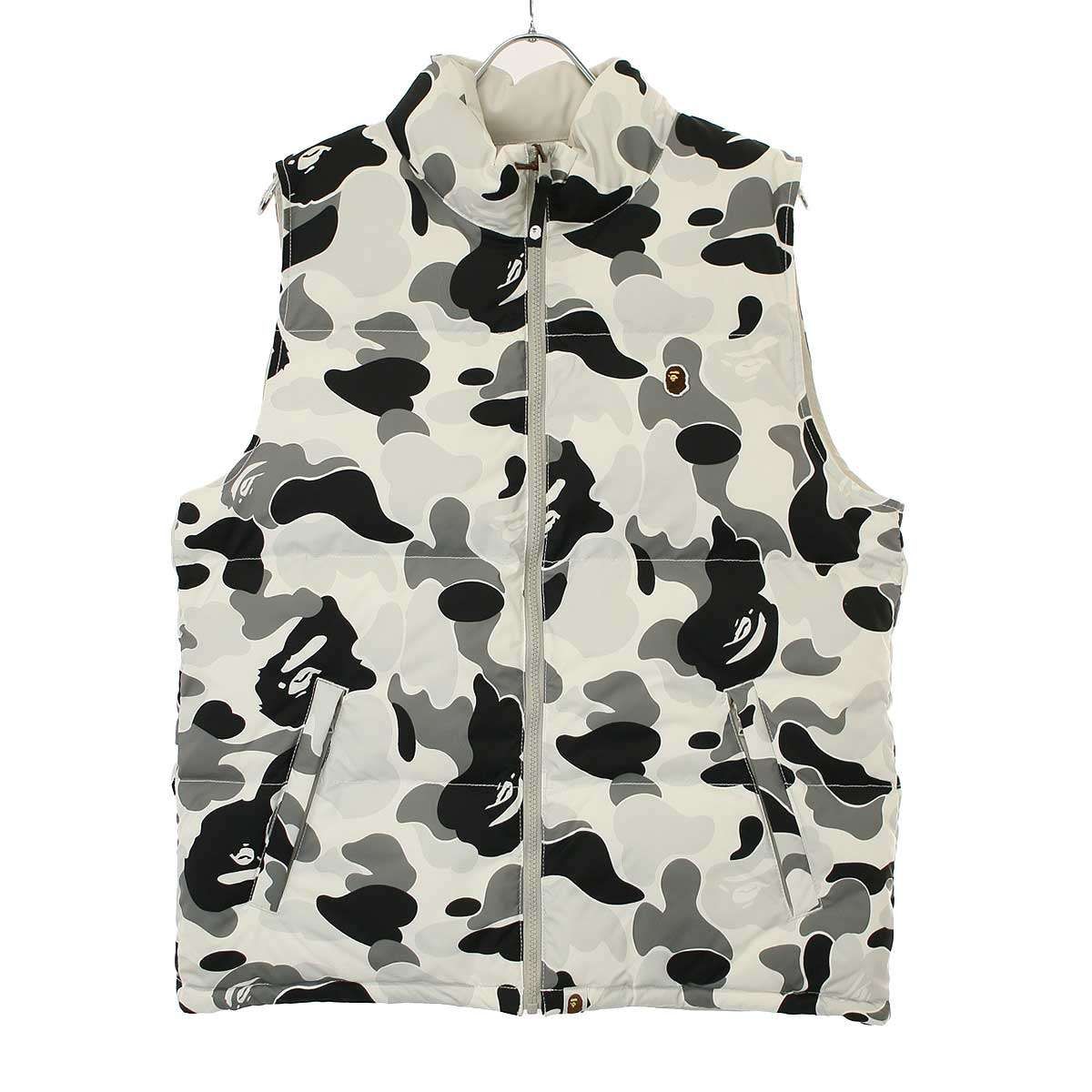 A BATHING APE ア ベイシング エイプ 23AW Camo Down Vest