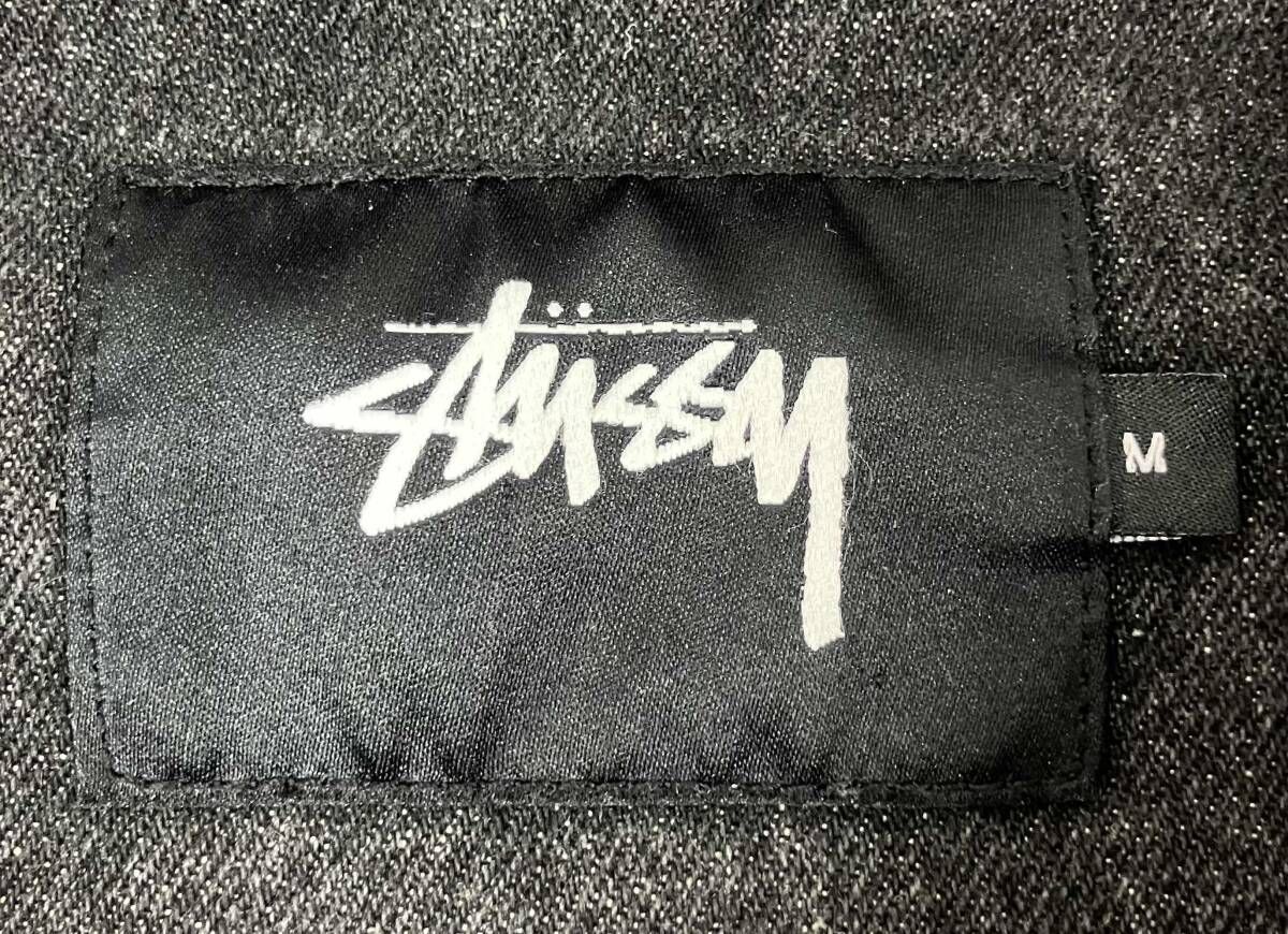 STUSSY ステューシー カバーオール ブラックデニム Gジャン(デニム