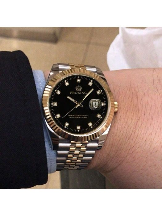 ビジネス防水ステンレススチールケース バンド