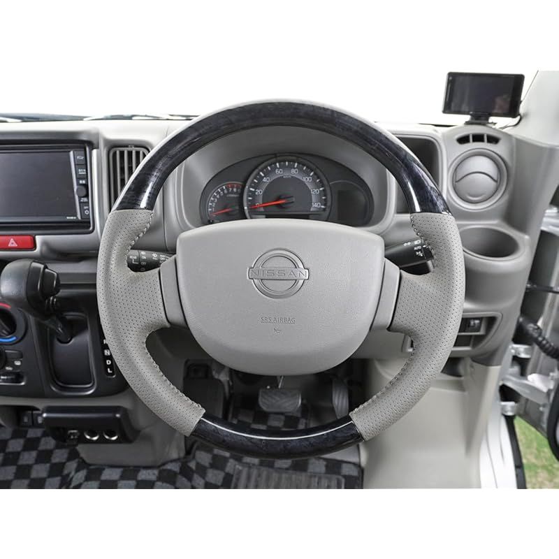 在庫セール TRISTAR S エブリイ バン DA17V スタンダード ステアリング 黒木目調 0