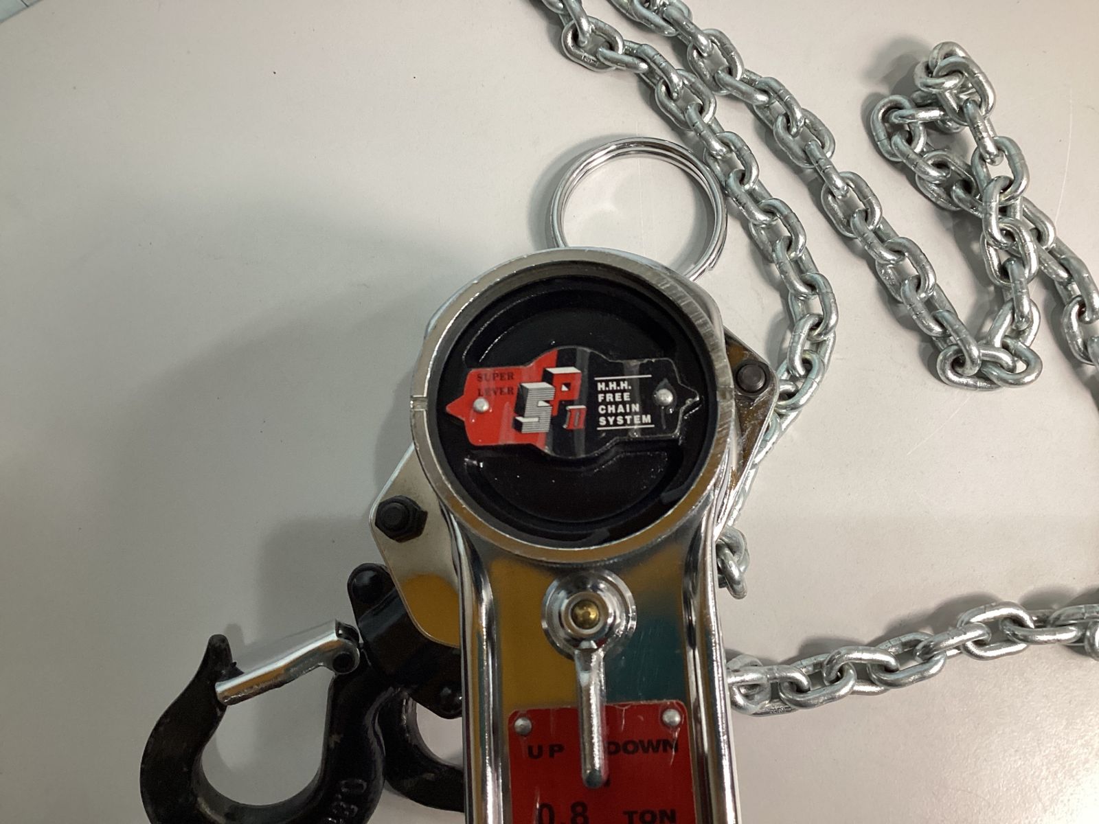  レバーブロック ＨＨＨ スーパーレバーＳＰ型 ８００ｋｇ チェーン 金物 部品