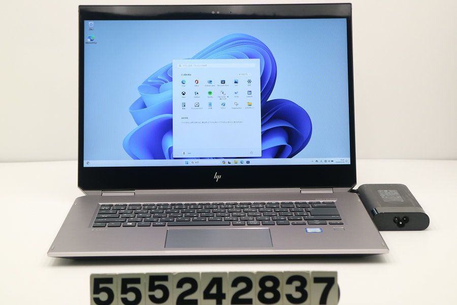 hp ZBook Studio X360 G5 Core i7 8750H 2.2GHz/32GB/512GB(SSD)/15.6W/FHD(1920x1080) タッチパネル/Win11/Quadro P1000 【555242837】