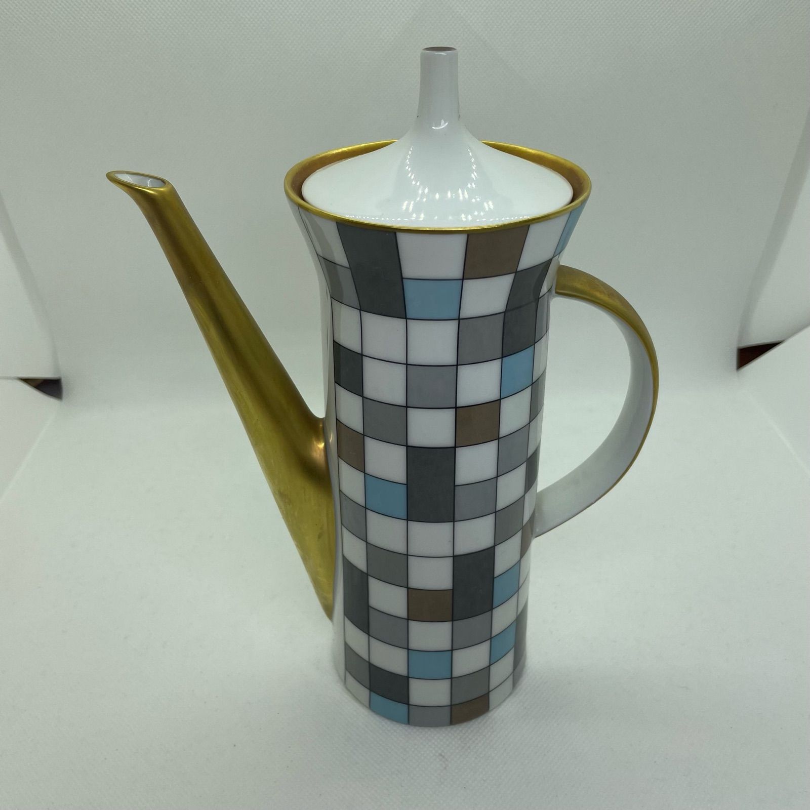 Rosenthal - 【独ビンテージ】ローゼンタール ★ピエモンテ★エミリオプッチ　ティーポットセット Rosenthal - 【独ビンテージ】ローゼンタール ☆ピエモンテ