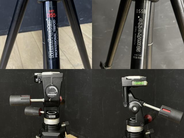 三脚 雲台セット 【中古】 Manfrotto マンフロット #055 PROFESSIONAL