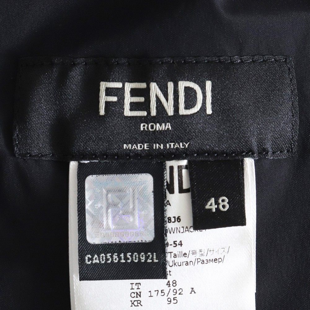 FENDI ズッカ総柄リバーシブルダウンジャケット サイズ48 - メルカリ
