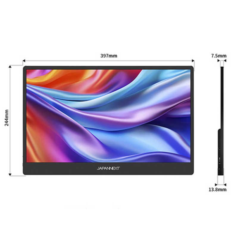JAPANNEXT 17.3インチ IPSパネル搭載 4K(3840x2160)解像度 モバイル モバイルモニター : フルHD(1920x1080)解像度 JN-MD 4K(3840x2160 フルHD タッチパネル搭載 IPS パネル フルHD(1920x1080