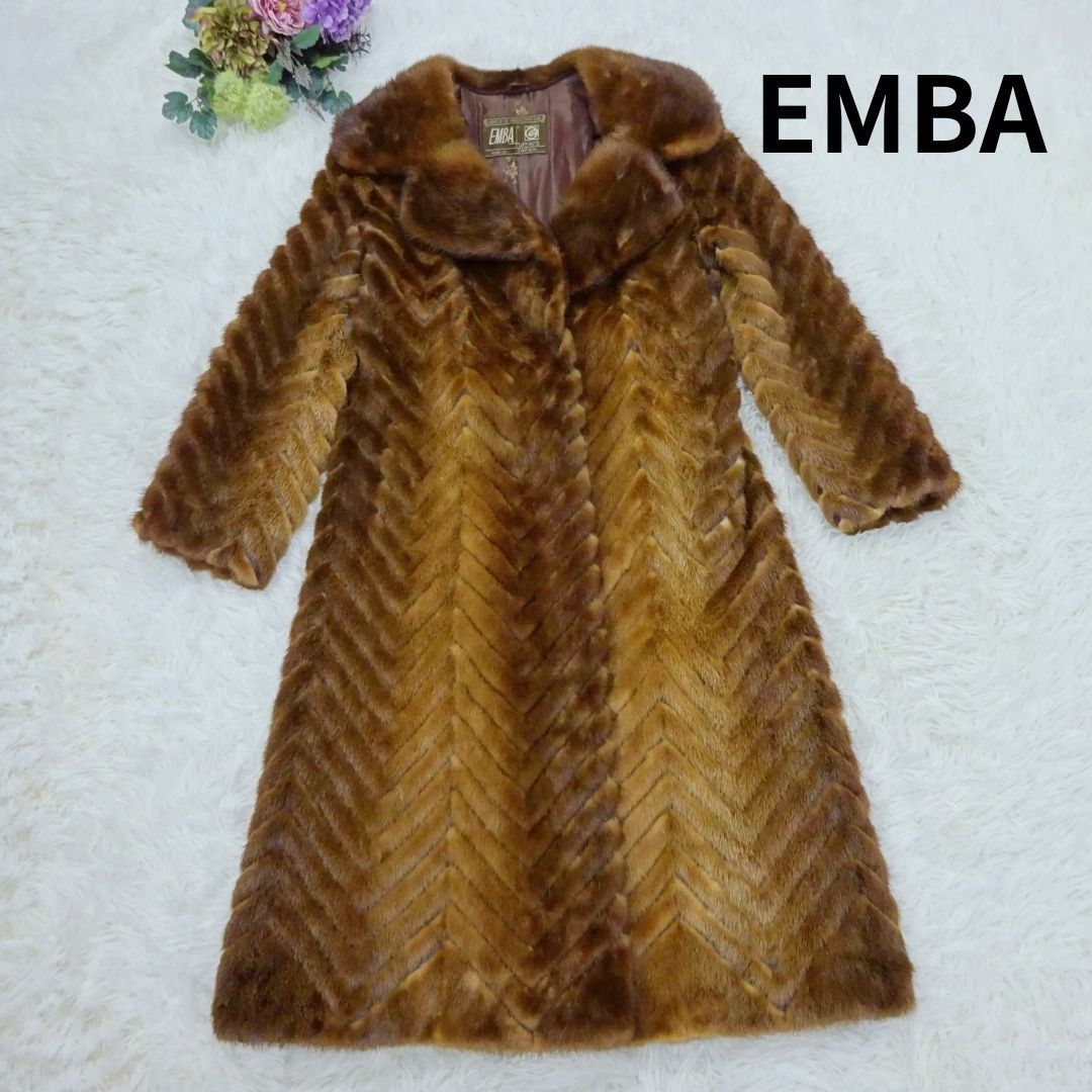 【鑑定書付】EMBA エンバ 毛皮コート EMBA furriers エンバ 毛皮 コート カワウソ レディース - メルカリ