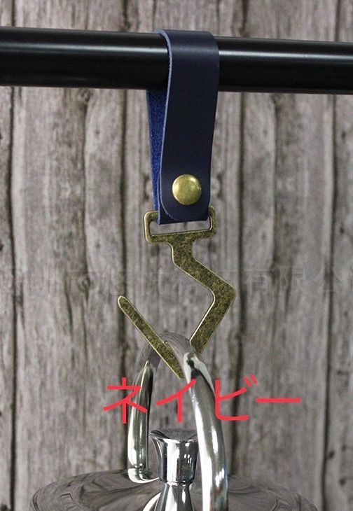 PUレザーフック ハンギング フック 4個セット - メルカリ